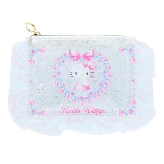 Канцелярские товары Sun-Star Персонажи Sanrio Пенал Прозрачный пенал Y2K Balletcore Hello Kitty S2334410 B0DNQ4TXYL