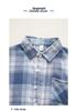 Plaid Long Sleeve Shirt for Older Boys & Girls - Versatile Spring/Autumn Children's Outerwear