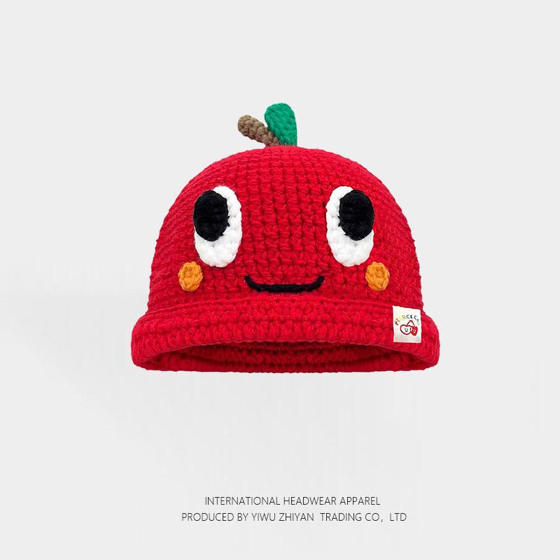 Ruffian Baby Monster Shrek Knitted Pullover Autumn and Winter Devil Long Braid Cartoon Handmade Wool Hat Tide