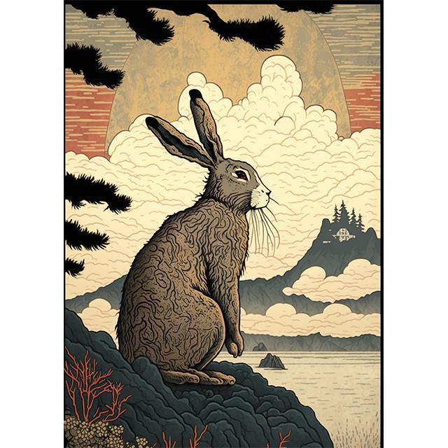 Asian Animals Zodiac Signs Japan China Prints Poster Canvas Painting Modern Wall Art Pictures for Living Room Bedroom Home Decor