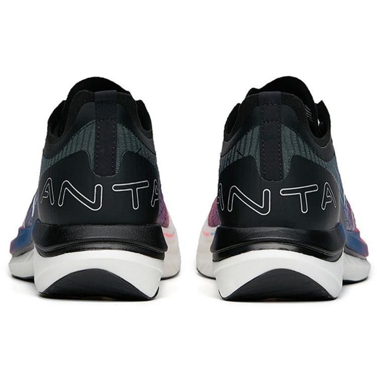 ANTA C202 GT Running Shoes Men's Low top Anta Black/Neon Pink/Soaring Blue 112215589S-1