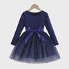 2025 Autumn/Winter New Girls' Sequin Princess Dress