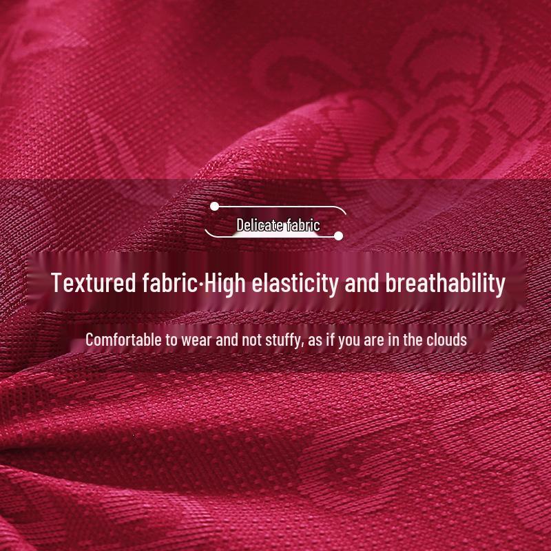 Plus Size Jacquard Bra: Comfortable Lift with Side Support, No Underwire, Beautiful Back Design