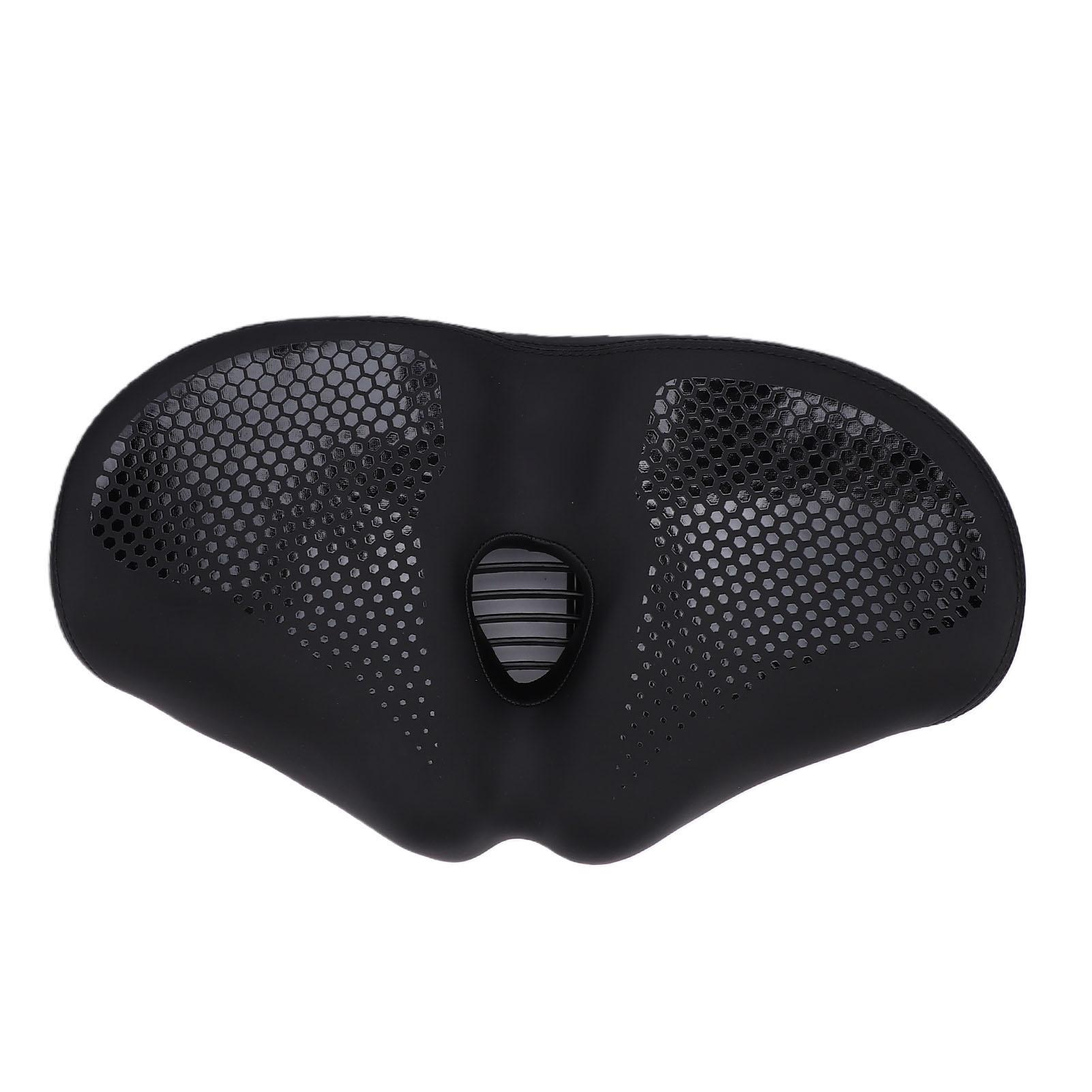 

Широкое Утолщенное Удобное Дышащее Амортизирующее Водонепроницаемое Велосипедное Седло с Задним Фонарем для Велосипеда