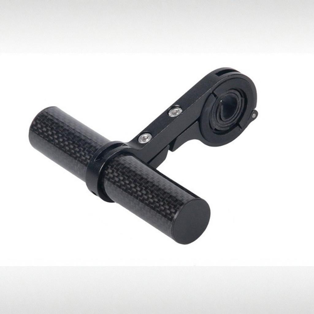 20cm 10cm Cycling Handlebar Bike Flashlight Holder Handle Bar Carbon Fiber  Extender Mount Bracket Bike Accessories