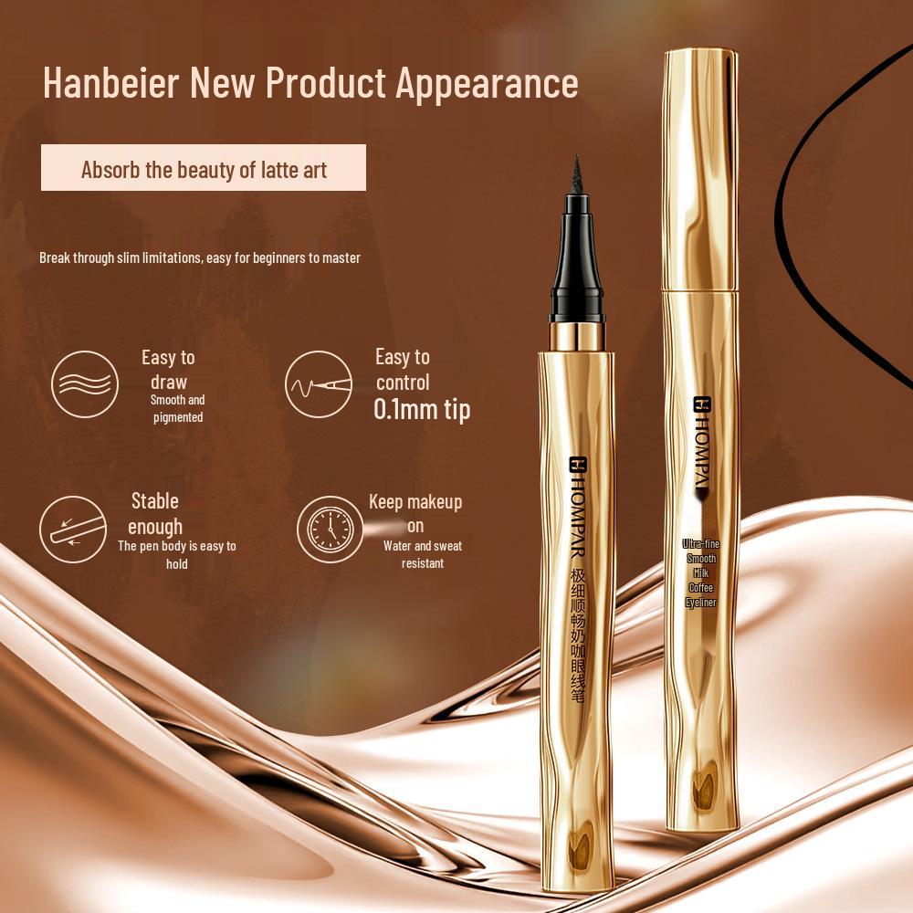 

Hanbeier Smudge-Proof Liquid Eyeliner Pen for Beginners 1ml чёрный