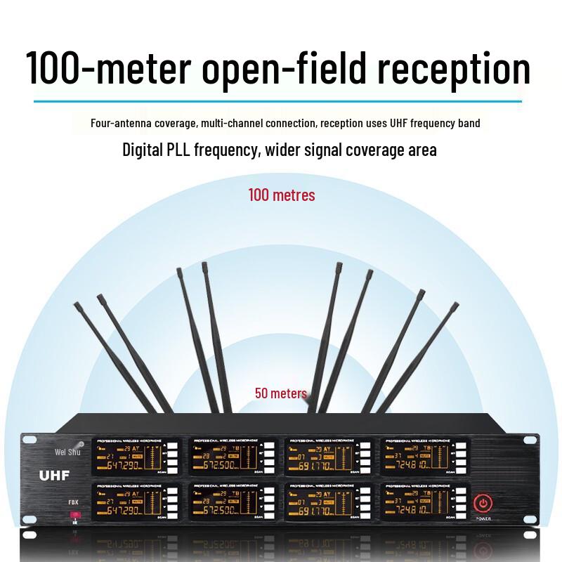 Weishu DC-8 Wireless Conference Microphone System (CN version)