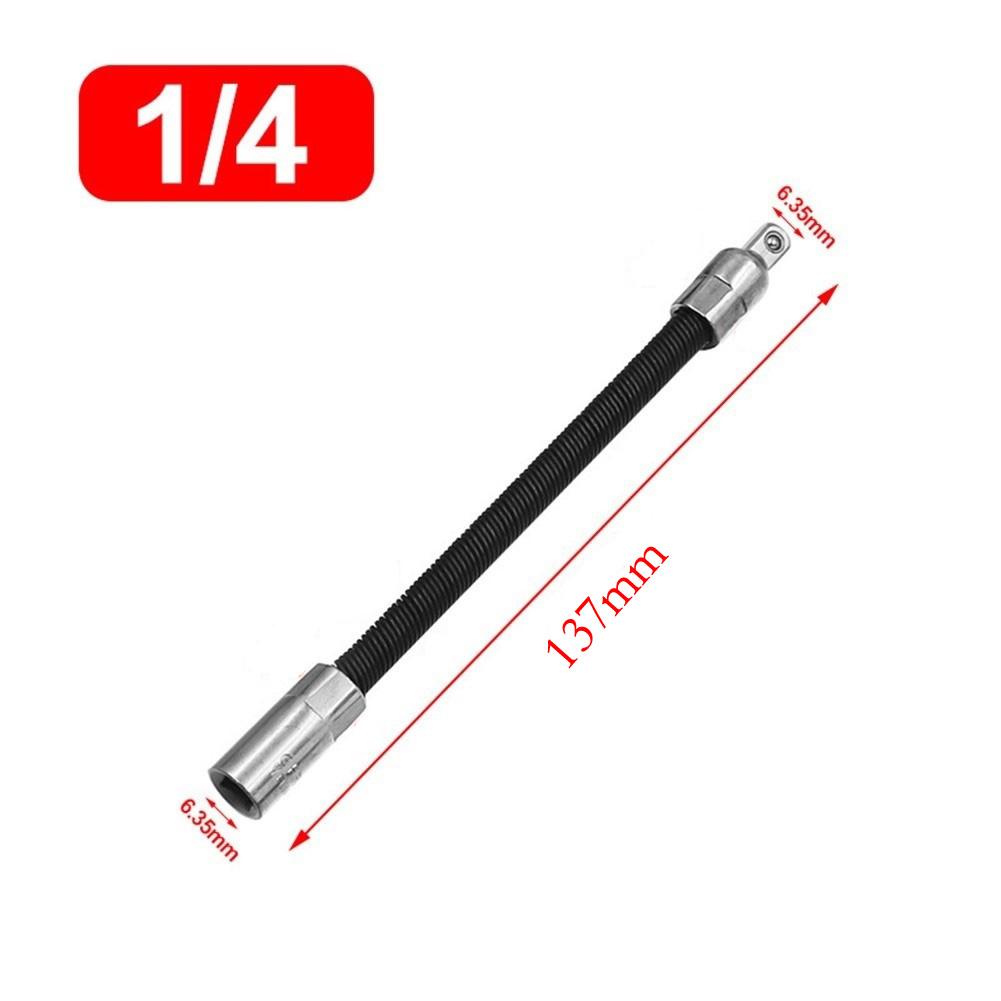 1 4 3 8 1 2 Driver Extension Rod 1pc Combination Wrench Extension Rod Adapter Ratchet Wrench 360 Rotation Square Interface