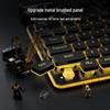Langtu Silent Wired Mechanical Keyboard and Mouse Set for Office Use - Men & Women