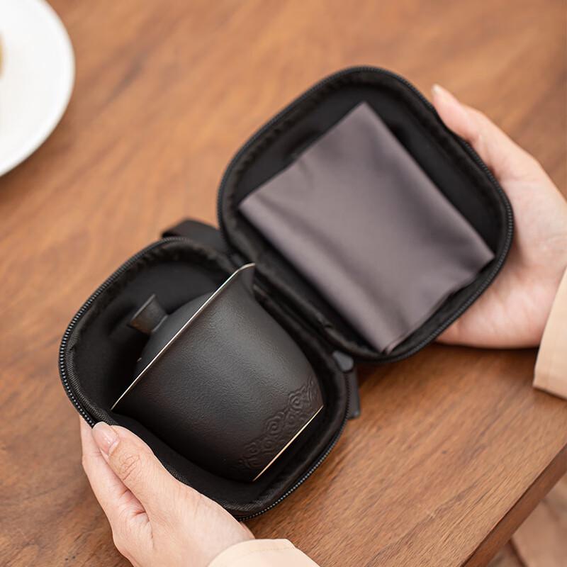 Shangqi Portable Outdoor Travel Kung Fu Tea Set with Gaiwan