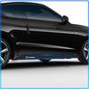 2pcs Carbon Car Door Side Skirt Sill Stripe Sticker Motion Design Decals For Volvo Rdesign XC90 S60 XC60 V70 S80 S40 V50 V40 V60 C30 S70