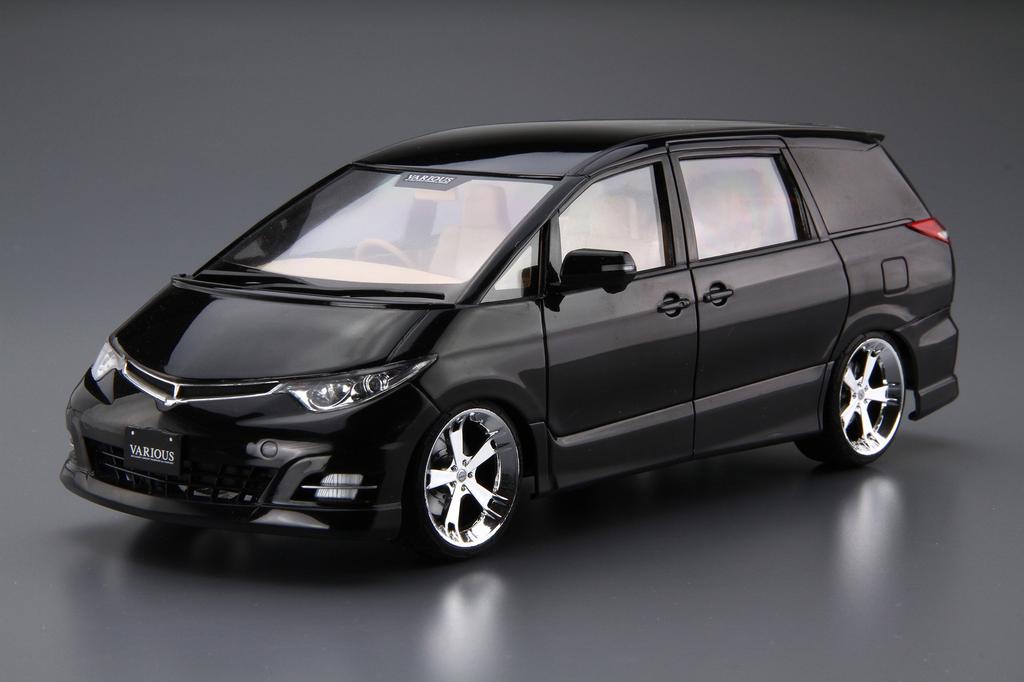 Aoshima Bunka Kyozai Die getunte Auto-Serie 32 Toyota Fabless Varies GSR50 Estima 2006 Plastikmodell 1/24 Nr.