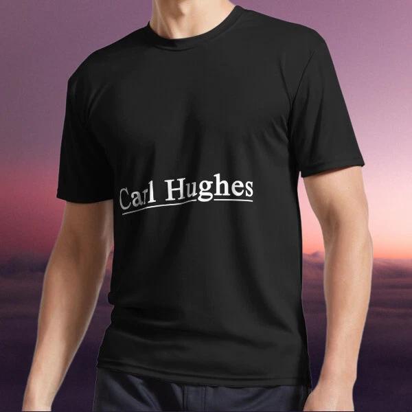 New Shirt Carl Hughes Logo (White) Active Logo T-Shirt Funny Size S to 5XL M