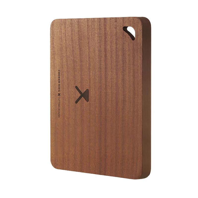 COOKER KING Little Bear Ebony Wood Cutting Board