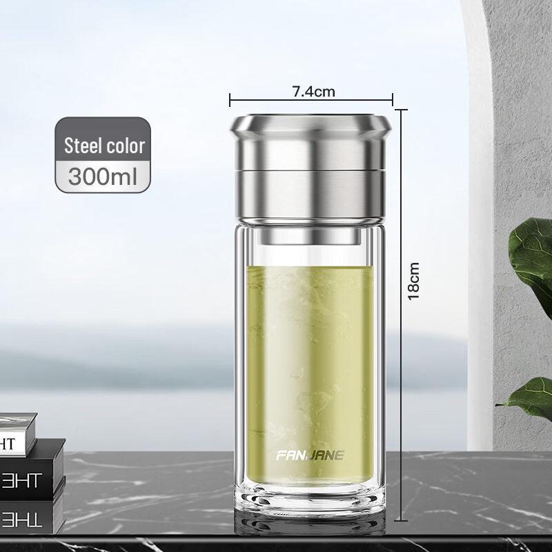 Portable Glass Tea Infuser Bottle
