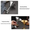 Edelstahl Martini-Gläser Cocktailglas Eis Dessertkelch Getränk Champagner Metall Weinkelch Restaurant Bar Geschirr