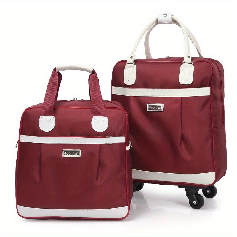 Trolley Travel Bag Women'S Large Capacity Fashion Handbag Short Distance Business Organizer Luggage