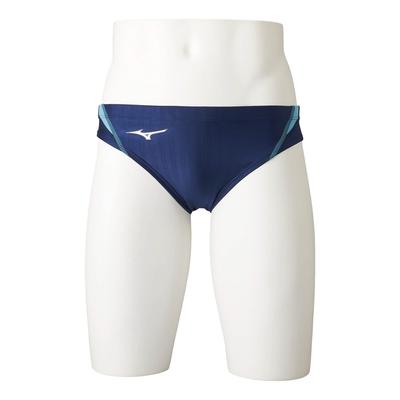 Stream Ace Navy x Größe FINA Schwimmen Herren V-Hose (N2MB0021), Türkis, S, (Internationale Föderation) Genehmigt.