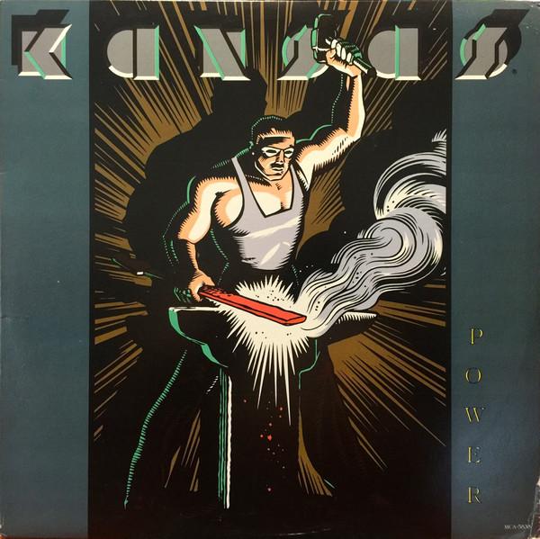 

LP Record KANSAS Power MCA5838 MCA 1986 US Rock Used