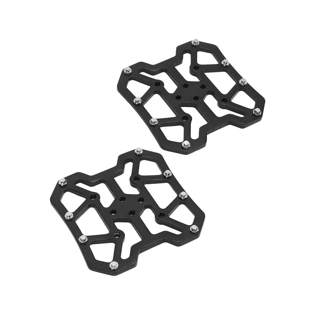 1Pair Clipless Pedal Adapters Self Lock Aluminum Alloy for Mountain Bike System