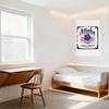 Vintage Aloha Hawaiian Hibiscus Metal Tin Sign with Sorry & Love Messages Retro Rustic Wall Decor for Home Office Bar Man Cave