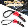 2pcs Non-Slip Belt Type Oil Filter Wrench Tighten Loosen Removal Spanner Car Repair Hand Tools