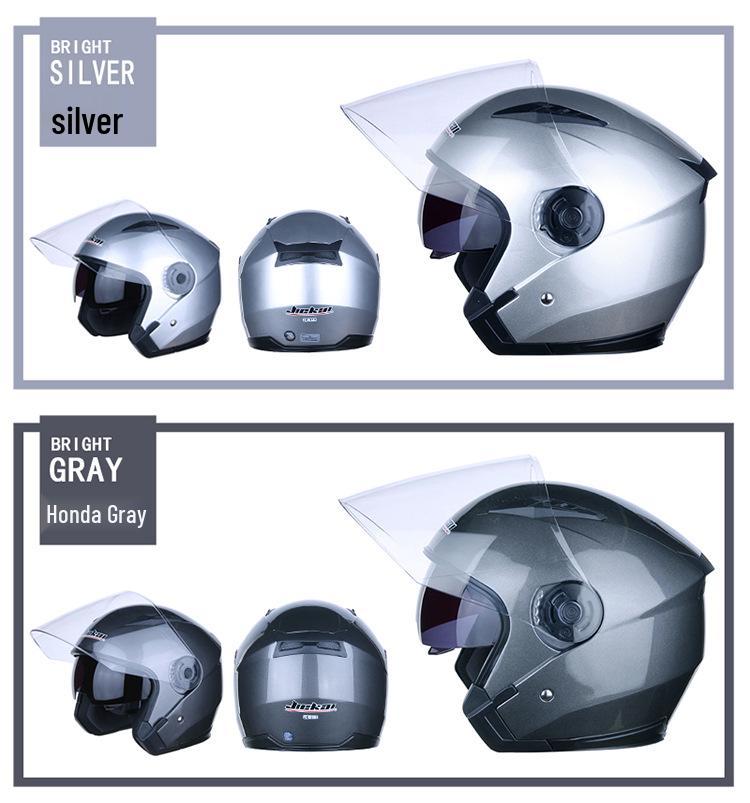 All-Season Universal Electric Vehicle Half Helmet for Men and Women (Export Model)