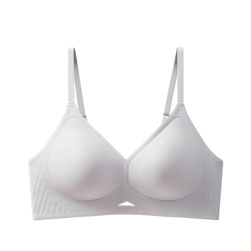 Traceless underwear, women's small breasts gather, soft support, nude feeling, pull to prevent sagging, close secondary breasts, no steel ring
