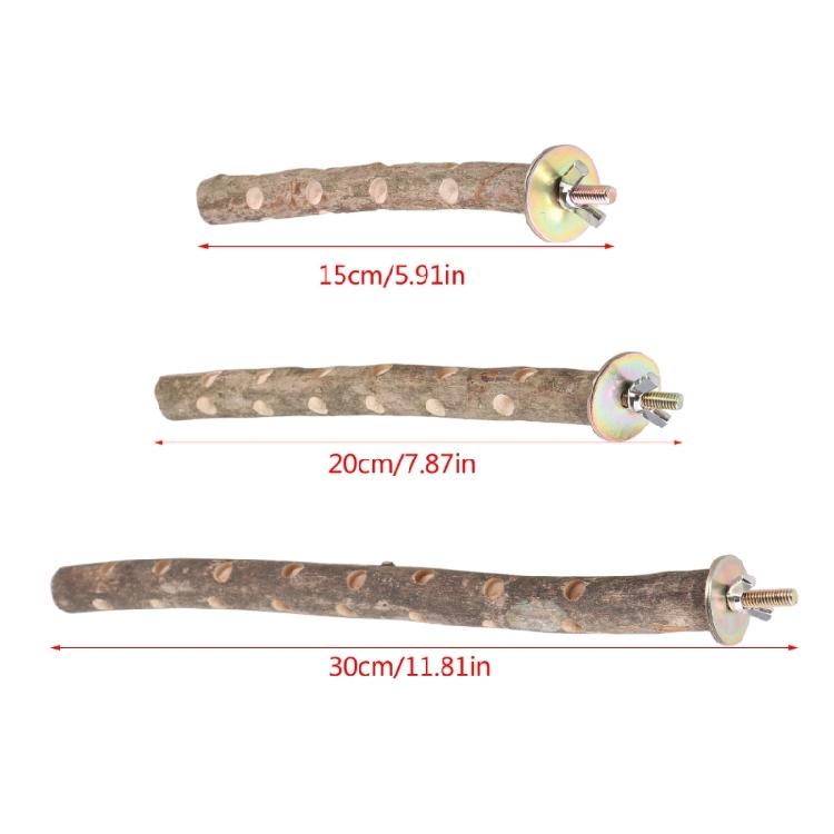 Multifunctional Parrots Stand Branch Grinding Scratchers Toy for Conure