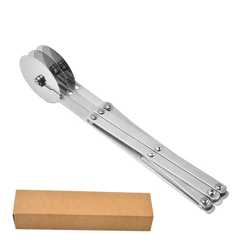 In-Stock Retractable Multi-Wheel Stainless Steel Churros & Pastry Cutter Stainless Steel Original
