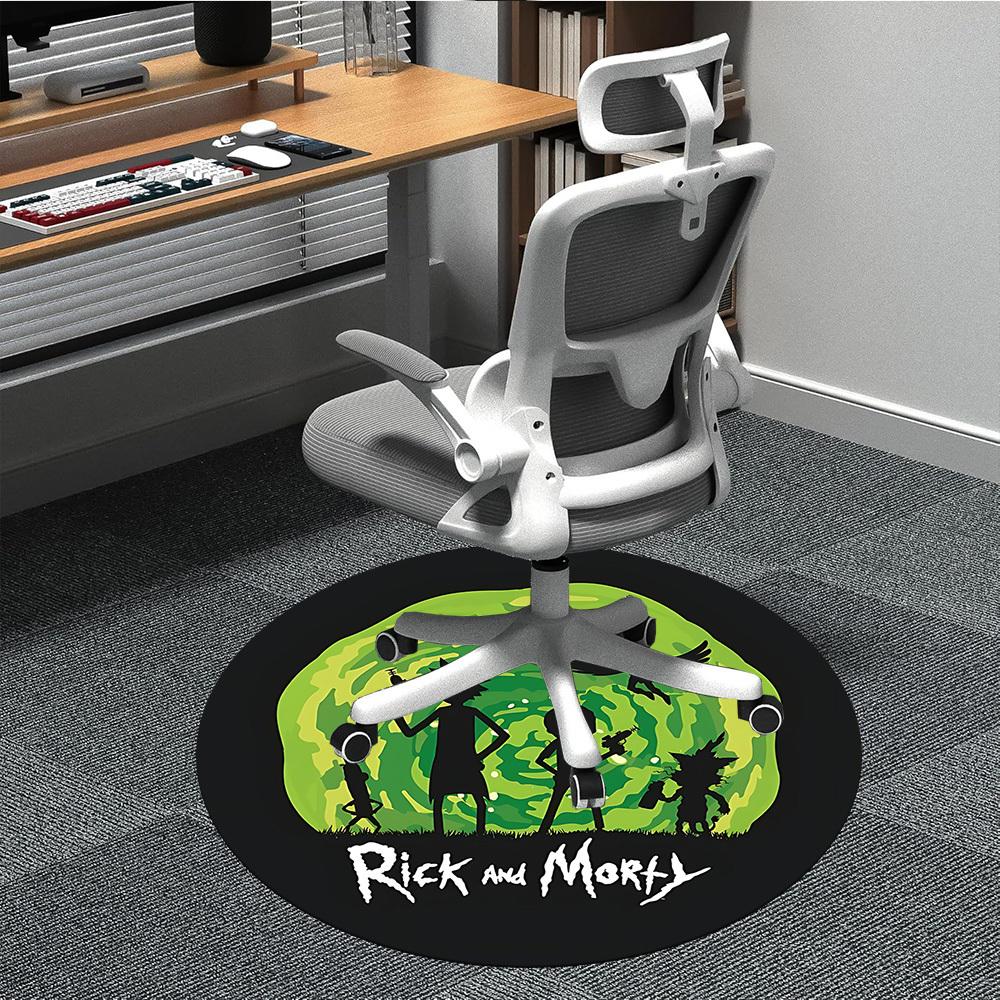 

Коврик Rick and Morty Office Round, Под офисные стулья, Спальня, Гостиная, Домашний декор a0908192 80cm by 80cm