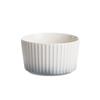 Ru Han Japanese Style Gradient Grey Bone China Ramen Bowl Set (4-Pack)