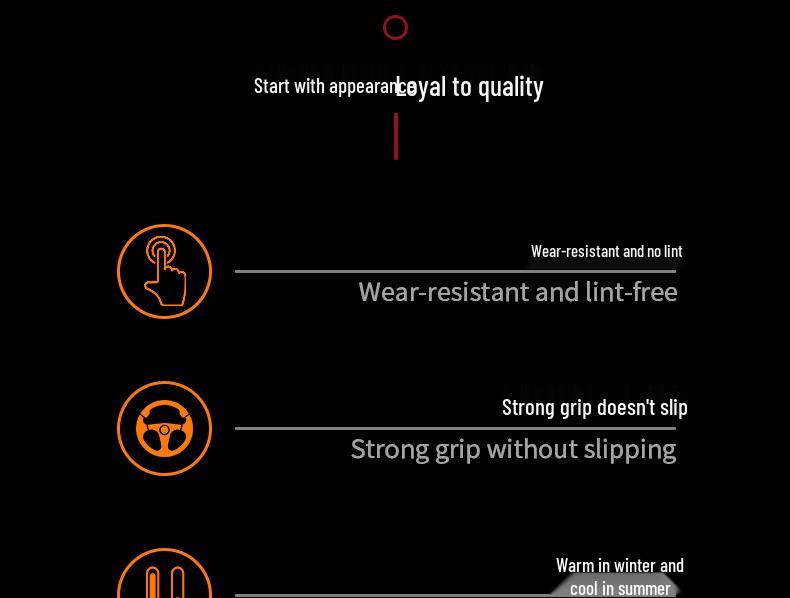 Geely Steering Wheel Cover for Emgrand GSL, Boyue X, Xingrui L, New Binyue, Vision X6i.