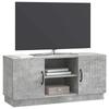 TV Cabinet Concrete Grey 102 x 34.5 x 47 cm Engineered Wood