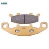 Motorcycle Front Rear Brake Pads for Kawasaki KLE250 ZR250 ZZR250 EX250 H1-H13 GPZ500 EX 500 D1-D7 KLE500 KL650 KLE 250 500