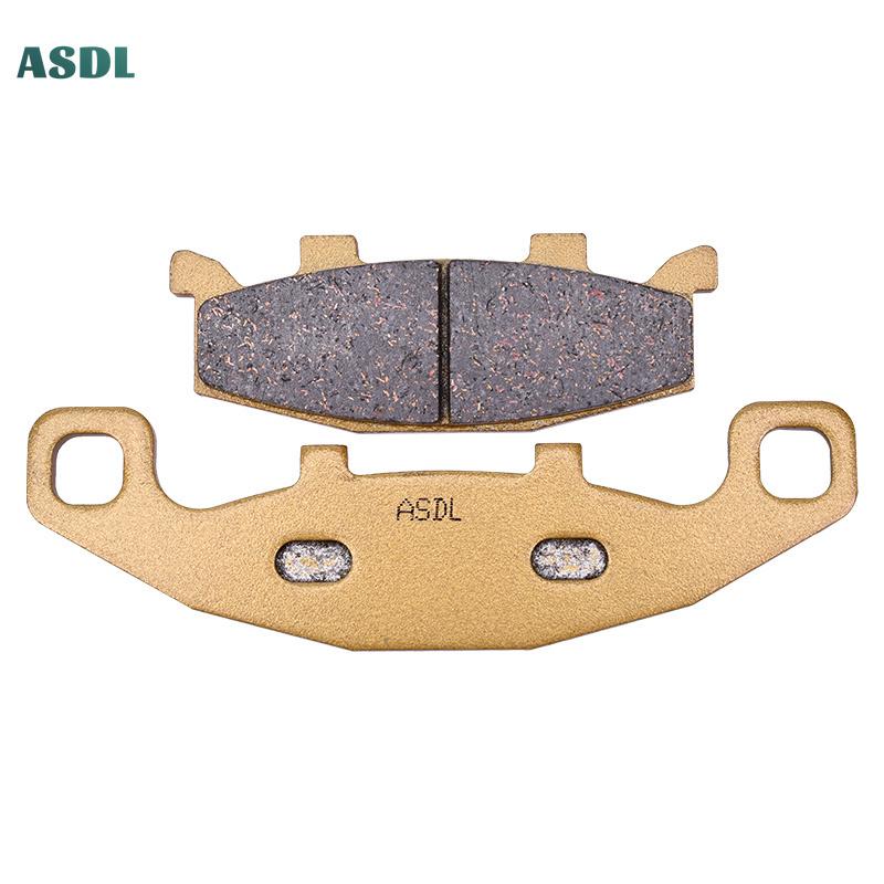 Motorcycle Front Rear Brake Pads for Kawasaki KLE250 ZR250 ZZR250 EX250 H1-H13 GPZ500 EX 500 D1-D7 KLE500 KL650 KLE 250 500