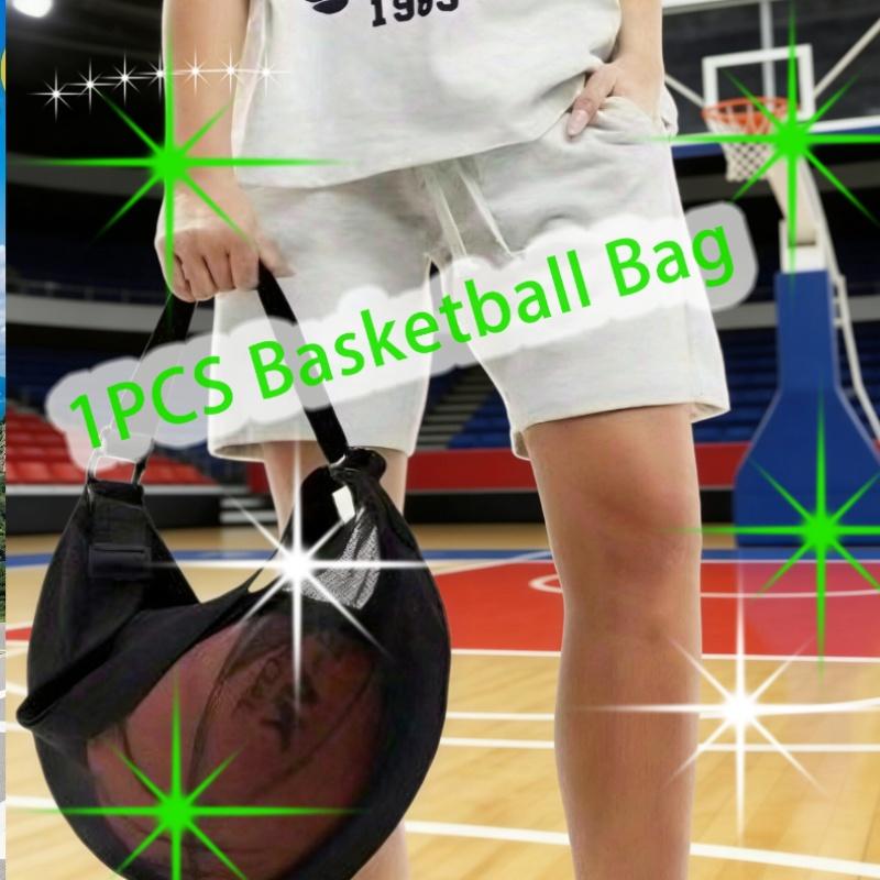 Basketball Bag Large Capacity Single Shoulder Crossbody Bag For Sports Training Ball Storage Volleyball Net Fitness