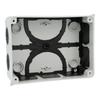 Surface-mounted box with glands 150x110x70 , hermetic IP66 with membranes