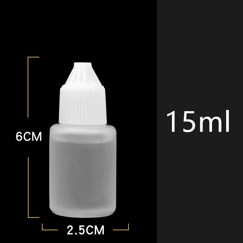 Handmade Alcohol Glue Set: 10ml Transparent Glue with Hemp Rope & Button, 30ml Non-woven Fabric Glue for Children