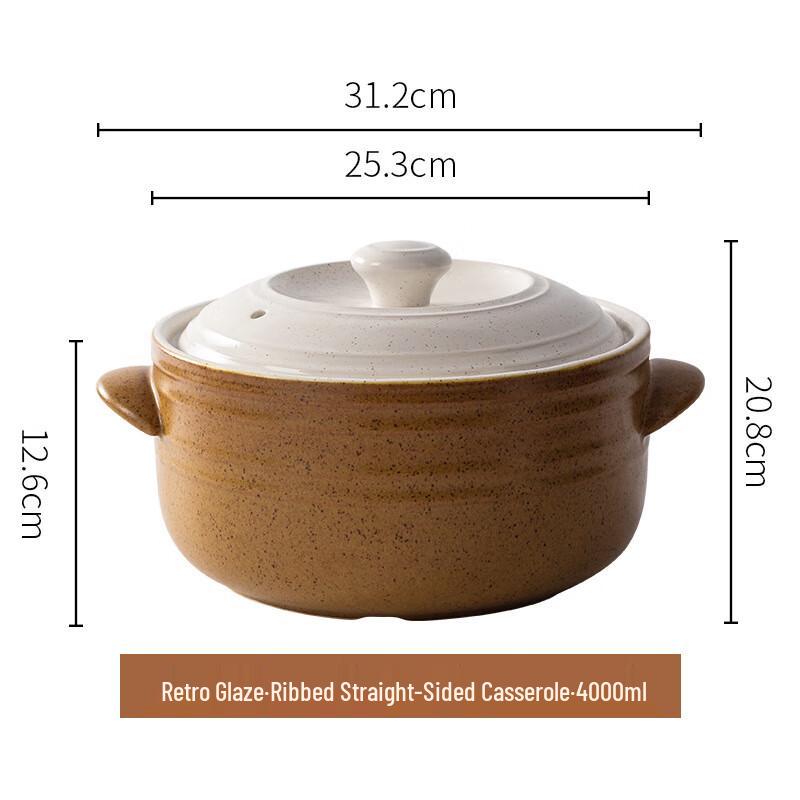 Zhi Shi High-Temperature Ceramic Stew Pot