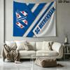 Heerenveen Wall Tapestry Aesthetic Wall Hanging Printed Fabric Blanket Decorative Tapestries for Bedroom Living Room Home Decor