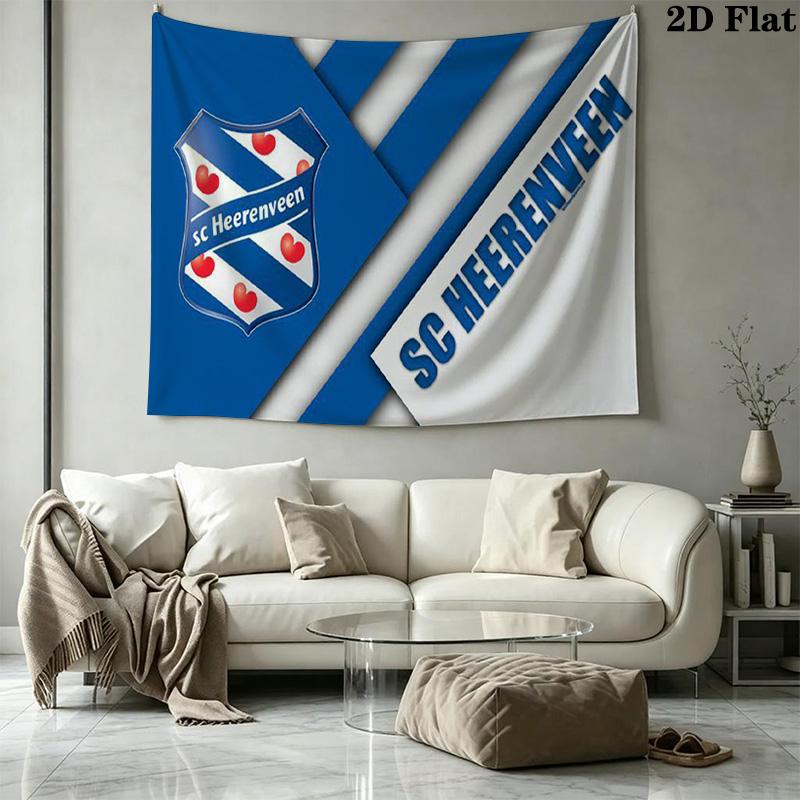 Heerenveen Wall Tapestry Aesthetic Wall Hanging Printed Fabric Blanket Decorative Tapestries for Bedroom Living Room Home Decor