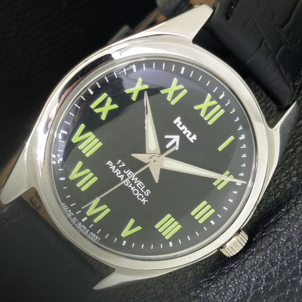 

ВИНТАЖНЫЕ ИНДИЙСКИЕ МУЖСКИЕ ЧАСЫ HMT С РУЧНЫМ ЗАВОДОМ, ЧЕРНЫЙ ЦИФЕРБЛАТ a700315-5 R202-a700315