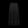HECO New Chinese Style Lace Trim A-Line Maxi Skirt
