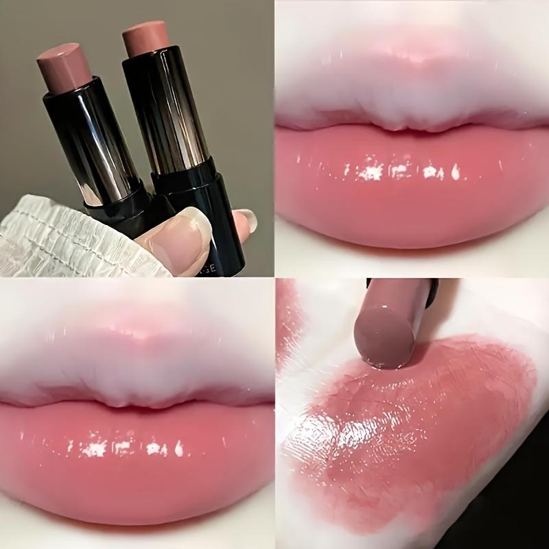 Luxurious Dewy Glossy Lipstick Long-Lasting Non-Sticky Lip Stain Radiant Mirror Shine Nourishing Moisturizing Lipstick Ideal for Daily Makeup