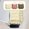 Chair Cushion with Ties Soft Cotton Padding Ergonomic Seat Cushion Dining Chair Pad for Living Room Office Home Decor