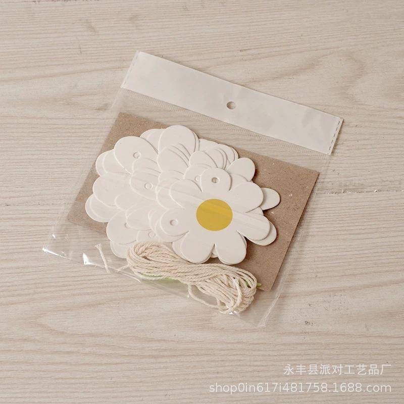 Inspired Daisy Banner Bunting for Children's Birthday Party Décor