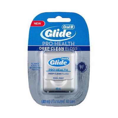 Zahnseide Glide Deep Clean Mint 40m (großer Querschnitt)