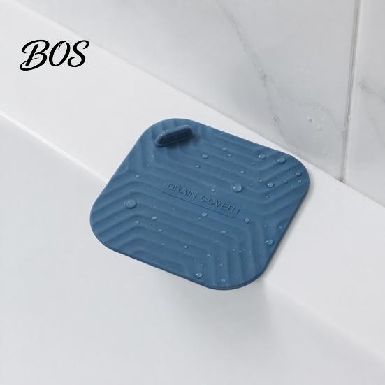 Cockroach Prevention Drain Cover Shower Tub Stopper, Waterproof Silicone Floor with Odor Blocking Handle, Universal Size Debris Catcher for