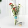 2PCS Flower Arranger, available in four colours, adapted to reuse small and large stems, bouquet holder, spiral stem holder.
